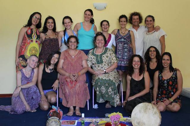 En enero (2015) Suely se reunió con un grupo de aprendices en Chile.